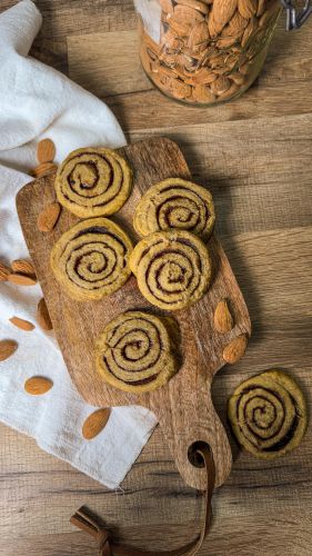 Recette Biscuit sablé façon cinnamon roll