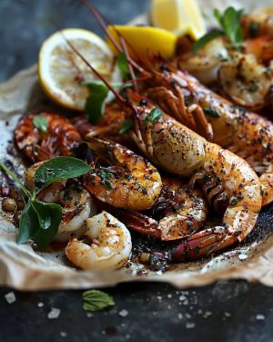 Recette Homard Crevettes Grillées : Recette Savoureuse