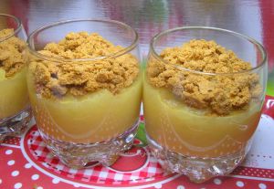 Recette Crumble pommes speculoos