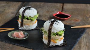 Recette Sushi burger vegan (tutoriel vidéo)