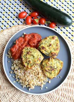 Recette Boulettes de courgettes au four #végétarien