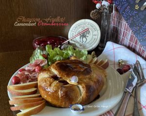 Recette Chausson feuilleté au camembert et cranberries – Idée pour un brunch gourmand