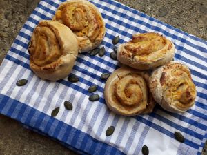 Recette Roulé à la Courge et au Cream Cheese {Vegan}