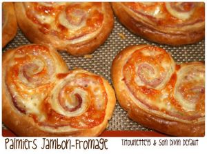 Recette Palmiers Jambon-Fromage