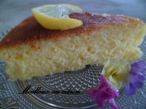 Recette Gâteau très moelleux au citron