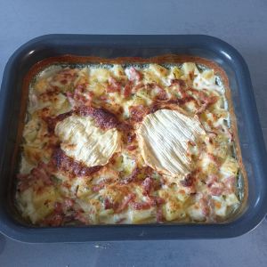 Recette Ma tartiflette au combi ninja