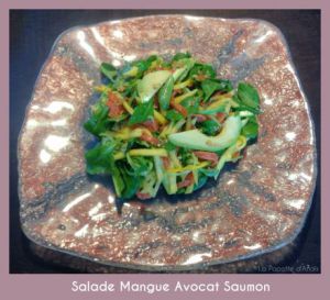 Recette Salade Mangue Avocat Saumon