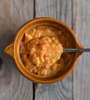 Recette Riz au lait à la courge et à la cannelle