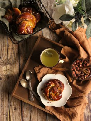 Recette Brioches roulées cannelle-cardamome