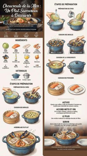 Recette Choucroute de la mer : un plat savoureux à découvrir