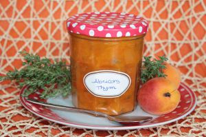 Recette Confiture Abricots-Thym