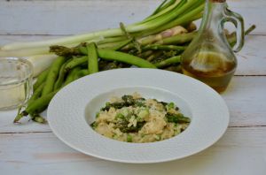 Recette Risotto aux légumes de printemps