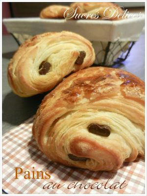 Recette Pains au chocolat