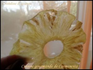 Recette Cristallines de poires et d'ananas