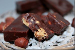 Recette Barre chocolat-caramel