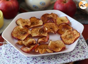 Recette Chips de pomme à la cannelle au air fryer