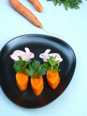 Recette Purée de carottes-céleri pour petit lapin