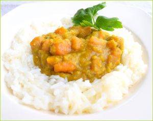 Recette Dahl de lentilles corail et patates douces...la recette de Doudou !