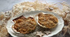 Recette Coquilles saint-jacques gratinées