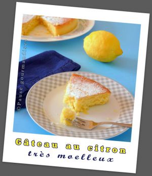 Recette Gâteau au Citron très Moelleux