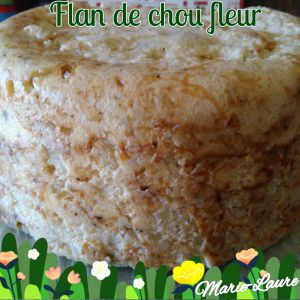 Recette Flan de chou fleur au Cookéo ou pas