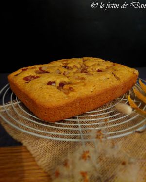 Recette Gâteau Madeleine aux Fruits Confits