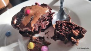 Recette Cœur cake chocolat smarties au micro-onde