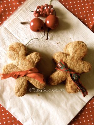 Recette Gingerbread man cookies (cookies gingembre cannelle) #vegan