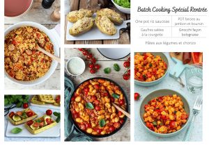 Recette Batch Cooking spécial rentrée