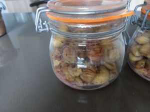 Recette Châtaignes stérilisées