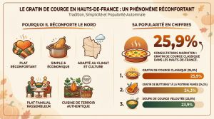 Recette Gratin courge Hauts-de-France : la recette incontournable