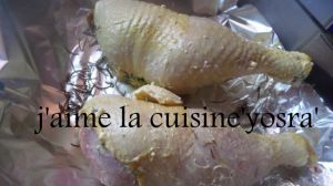 Recette Cuisse de poulet farci a la ricotta et au persil/ou épinard