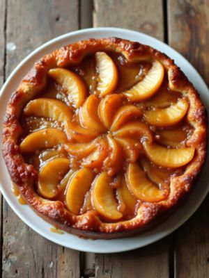 Recette Tarte Tatin revisitée : le secret du caramel beurre salé