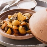 Recette Tajine de topinambours