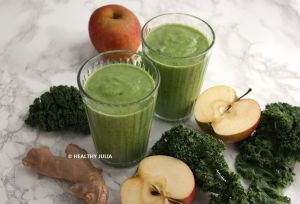 Recette Green smoothie après-fêtes (détox)