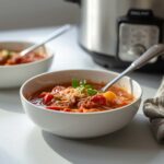 Recette Dump-and-Go Crock Pot Lasagna Soup