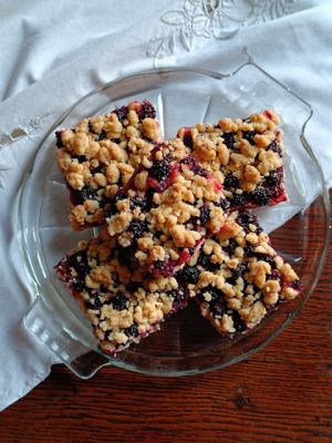 Recette Carrés aux mûres