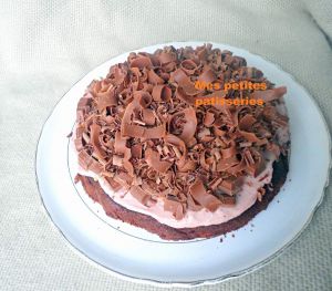 Recette Gâteau chocolat mascarpone fraise