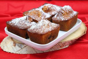 Recette Petits cakes aux prunes Reine Claude