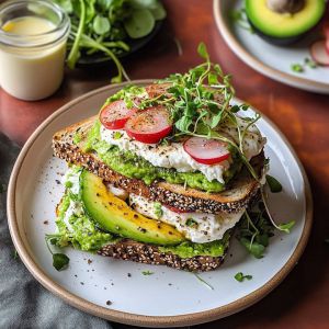 Recette Tartines Avocat Fraîches : Recette Facile et Savoureuse