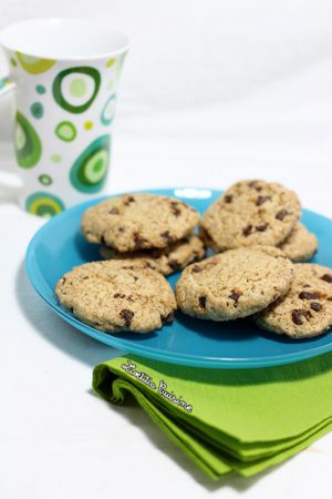 Recette Cookies beurre de cacahuète et chocolat {vegan}