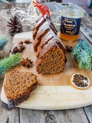Recette Pain d’épices de Noël en forme de sapin
