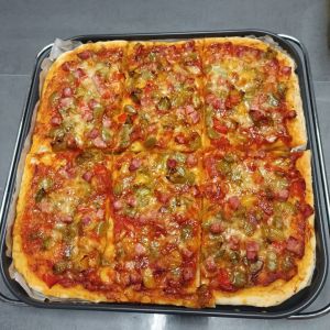 Recette Pizza monsieur au combi ninja