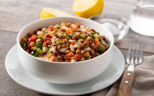 Recette Salade de lentilles