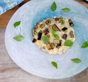 Recette Risotto aux aubergines et au citron (Ottolenghi)