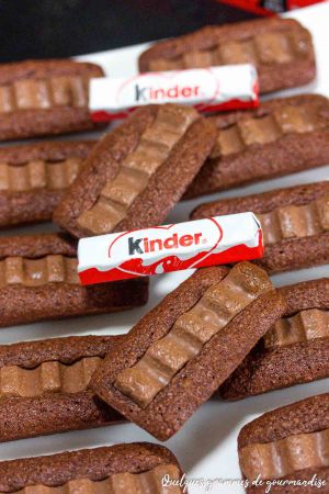 Recette Financiers au chocolat Kinder