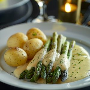 Recette Sauce mousseline pour asperges : Recette facile et savoureuse