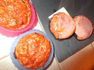 Recette Timbale de jambon et tomate