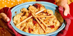 Recette Cacio e Pepe Cauliflower Gratin