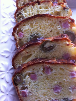 Recette Cake jambon-olives